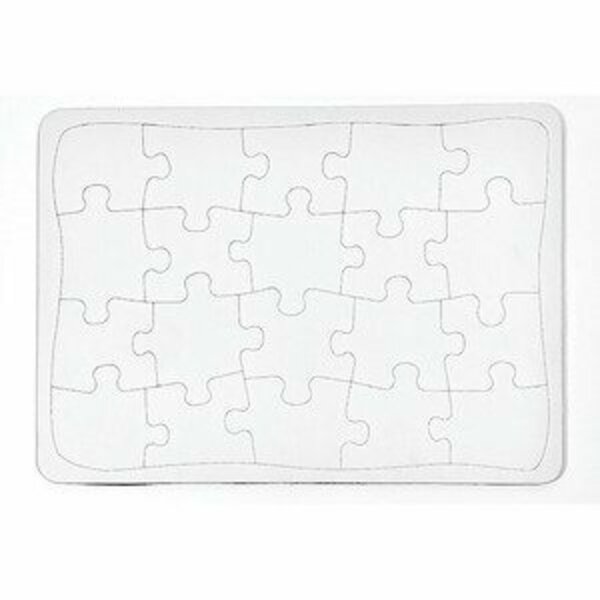 Ashley Puzzle, Blnk, 14X10, White ASH10719